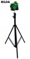 Statyw Tripod 2 Metry Trójnóg Lasera Poziomicy 2M Hilda Mocny + Głowica Obrotowa 360