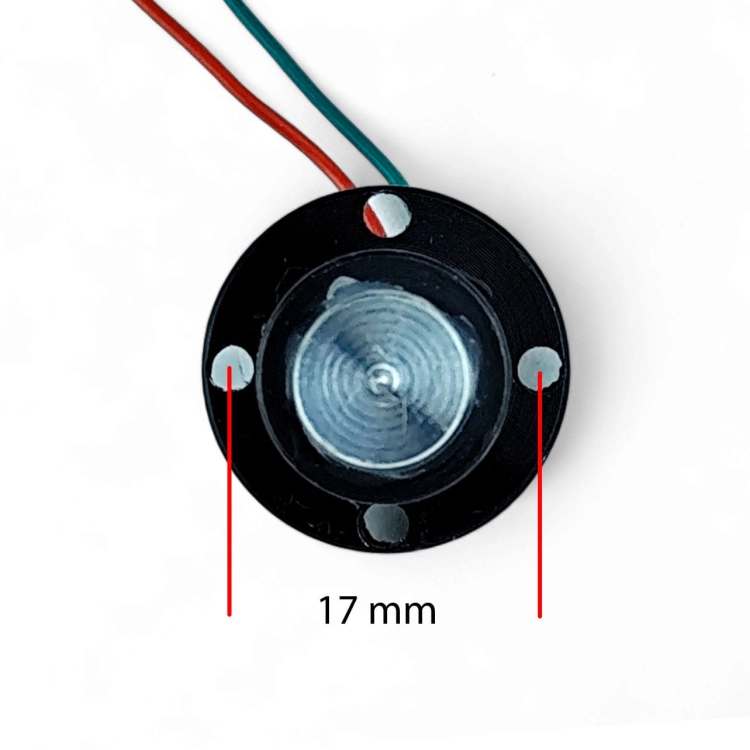 Wymienny zielony laser HILDA 3D 4D 532 nm na 4 śruby