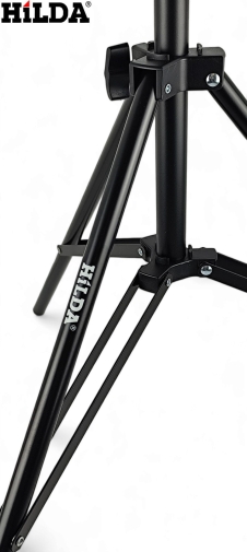 Statyw Tripod 2 Metry Trójnóg Lasera Poziomicy 2M Hilda Mocny + Głowica Obrotowa 360