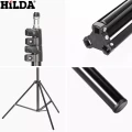 Statyw Tripod 2 Metry Trójnóg Lasera Poziomicy 2M Hilda Mocny + Głowica Obrotowa 360
