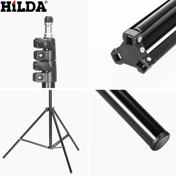 Statyw Tripod 2 Metry Trójnóg Lasera Poziomicy 2M Hilda Mocny + Głowica Obrotowa 360