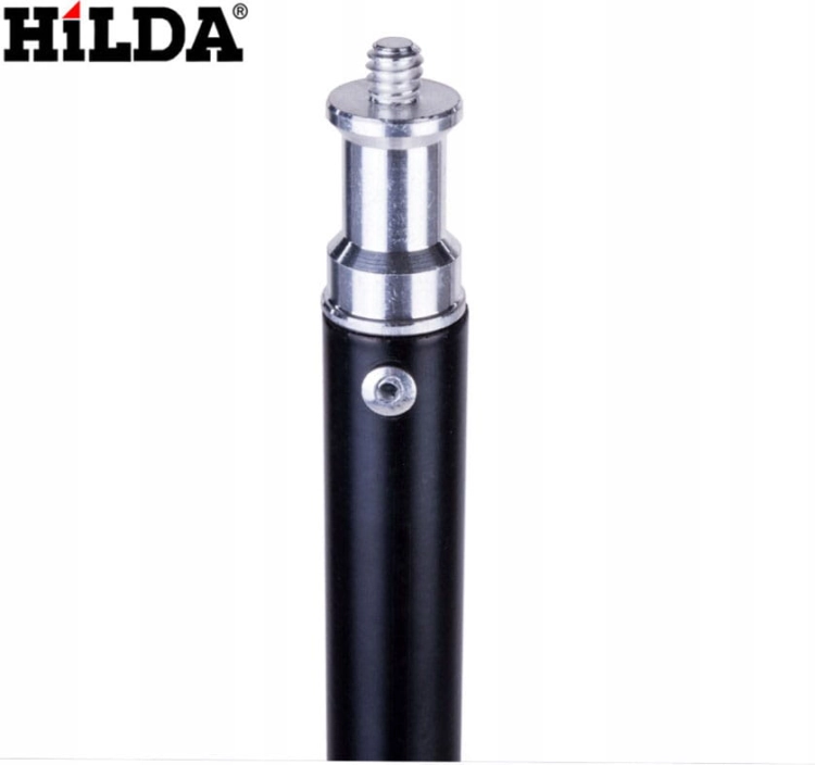 Statyw Tripod 2 Metry Trójnóg Lasera Poziomicy 2M Hilda Mocny + Głowica Obrotowa 360