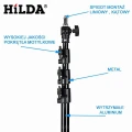 Statyw Tripod 4 Metry 400 cm Poziomicy Laserowej Hilda Stabilny Głowica Obrotowa 1/4