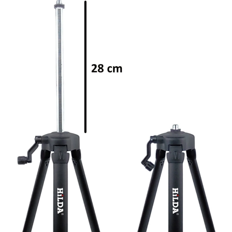 Hilda Poziomica 4D Pro 16 Linii Statyw 1.2 Metry Laser Krzyżowy Samopoziomujący Poziomica 360