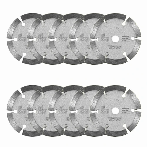 HILDA TARCZA DIAMENTOWA DO BETONU KOSTKI CEGŁY 75 x 10 mm 10 SZTUK