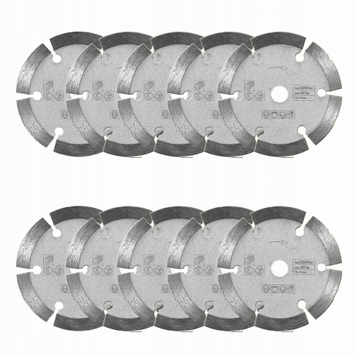 HILDA TARCZA DIAMENTOWA DO BETONU KOSTKI CEGŁY 75 x 10 mm 10 SZTUK