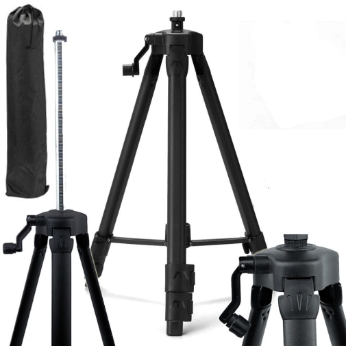 HILDA Poziomica Laserowa Laser 3D 12 linii + Statyw 160 cm