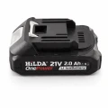 AKUMULATOR 21V LI-ION 2,0Ah HILDA BATERIA DO ELEKTRONARZĘDZI UNIWERSALNY Z INDYKACJA NALADOWANIA