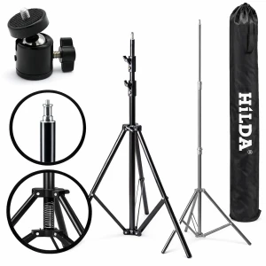 Statyw Tripod 2.9 Metry 290 cm Poziomicy Laserowej Hilda Stabilny Głowica Obrotowa 1/4