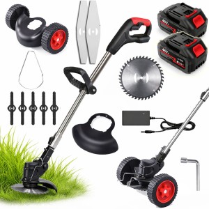 Podkaszarka do Trawy Kosa Akumulatorowa Ogrodowa Wykaszarka Zestaw XXL