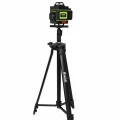 Hilda Poziomica 4D Pro 16 Linii Statyw 1,6 Metra Laser Krzyżowy Samopoziomujący Poziomica 360