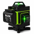 POZIOMICA LASEROWA HILDA 4D LASER KRZYŻOWY STATYW 200 CM ODBIORNIK DETEKTOR
