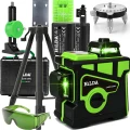 HILDA Poziomica Laserowa Laser 3D 12 linii + Statyw 160 cm