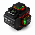 POZIOMICA LASEROWA 360 PŁASZCZYZNOWA HILDA 4D MAX LASER KRZYŻOWY TYCZKA 4,2