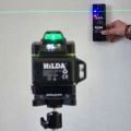 POZIOMICA LASEROWA 360 PŁASZCZYZNOWA HILDA 4D MAX LASER KRZYŻOWY TYCZKA 4,2