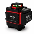 Hilda Poziomica 4D Statyw 1,6 M Laser Krzyżowy 360 2 Aku Blokada Wahadła