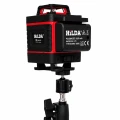Hilda Poziomica 4D Statyw 2 Metry Laser Krzyżowy 360 2 Aku Blokada Wahadła