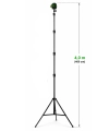 Statyw Tripod 4 Metry 400 cm Poziomicy Laserowej Hilda Stabilny Głowica Obrotowa 1/4