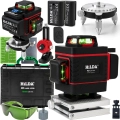 Hilda Poziomica 4D 360 Laserowa Laser Krzyżowy 2 Aku Tarcza Blokada Wahadła
