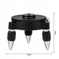 Minitripod obrotowy 360 Statyw do Poziomicy Laserowej 1/4" 5/8" HILDA