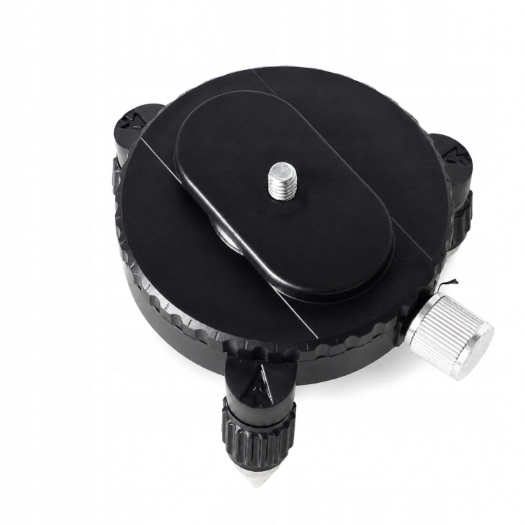 Minitripod obrotowy 360 Statyw do Poziomicy Laserowej 1/4" 5/8" HILDA