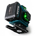 POZIOMICA LASEROWA 360 PŁASZCZYZNOWA HILDA 4DPRO LASER KRZYŻOWY TYCZKA 4,2M