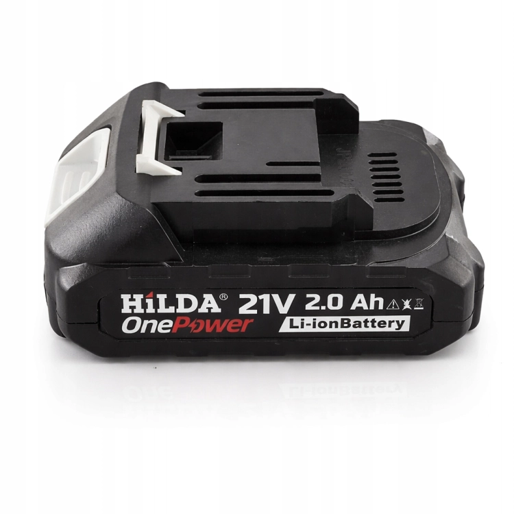 SZYBKA ŁADOWARKA + AKUMULATOR 21V 2Ah FAST CHARGER 2A 42W LED HILDA