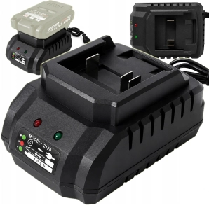 SZYBKA ŁADOWARKA PIŁY SEKATORA WIERTARKI FAST CHARGER HILDA 21V 2A 42W LED