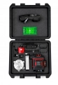 4D MAX + Statyw 4 m HILDA Poziomica Laserowa 16 Linii Laser Krzyżowy 360°