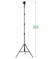 4D MAX + Statyw 4 m HILDA Poziomica Laserowa 16 Linii Laser Krzyżowy 360°