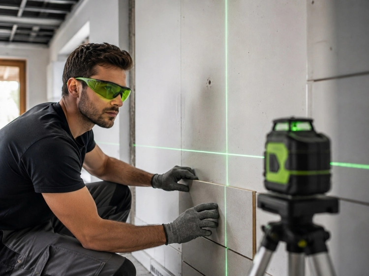 OKULARY OCHRONNE GOGLE DO POZIOMICY LASEROWEJ HILDA - ZIELONY LASER 532 NM