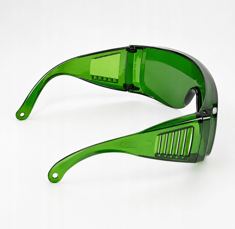 OKULARY OCHRONNE GOGLE DO POZIOMICY LASEROWEJ HILDA - ZIELONY LASER 532 NM
