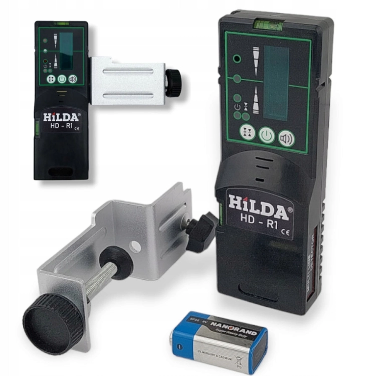 4D PRO STATYW 1,6 M ODBIORNIK POZIOMICA LASEROWA HILDA 16 LINII LASER