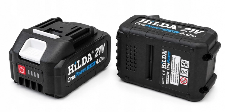 Dmuchawa do Liści Śniegu Ogrodu Akumulatorowa HILDA 2x Aku 4000mAh Mocna
